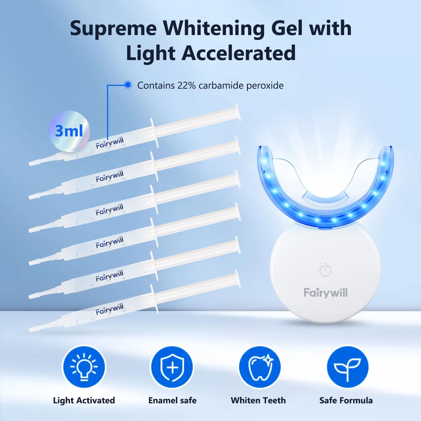 Teeth withening products