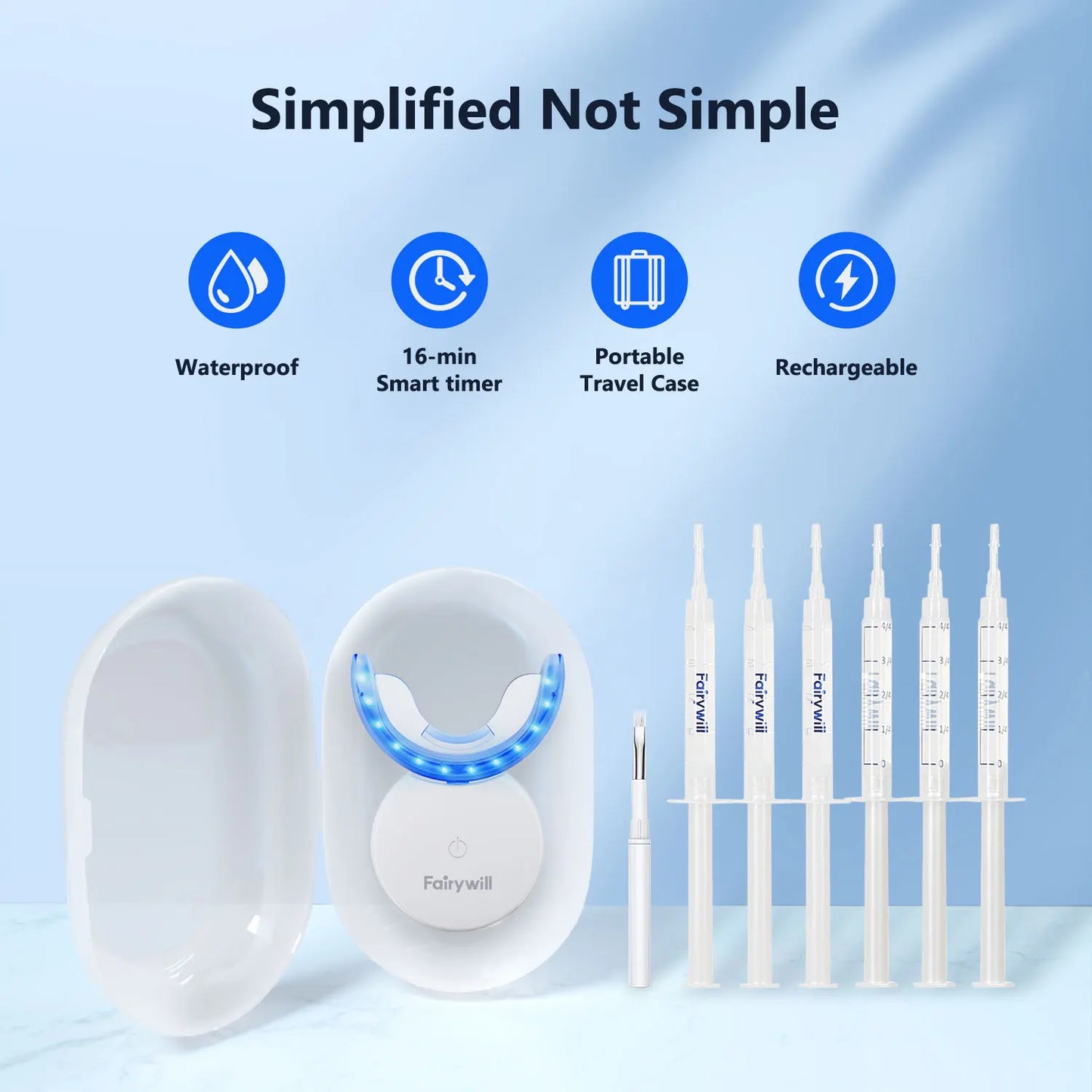 Teeth withening products